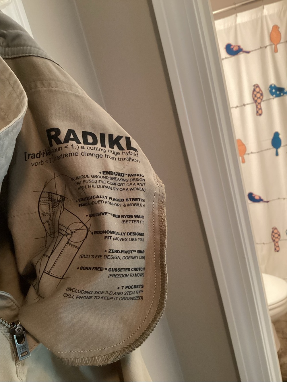 KUHL Radikl Pants Mens 38x30 Khaki Stretch Hiking Workwear Camping Outdoor - Picture 6 of 6